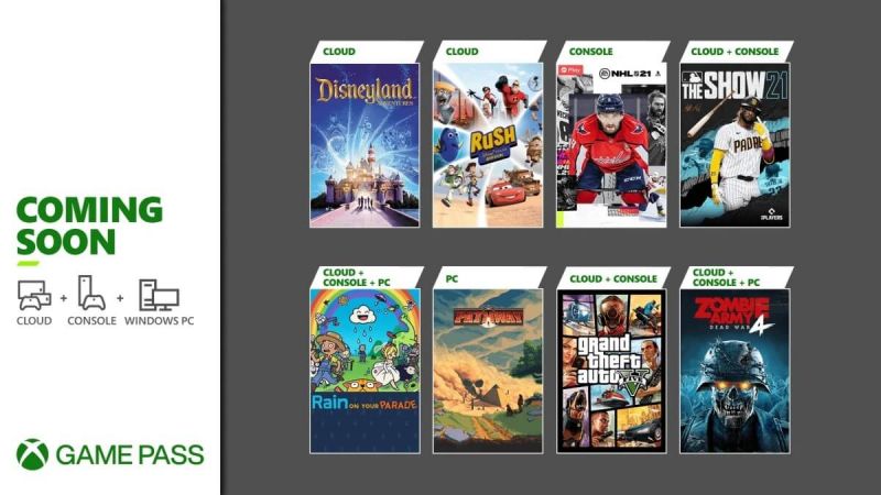 Xbox Game Pass - April 2021